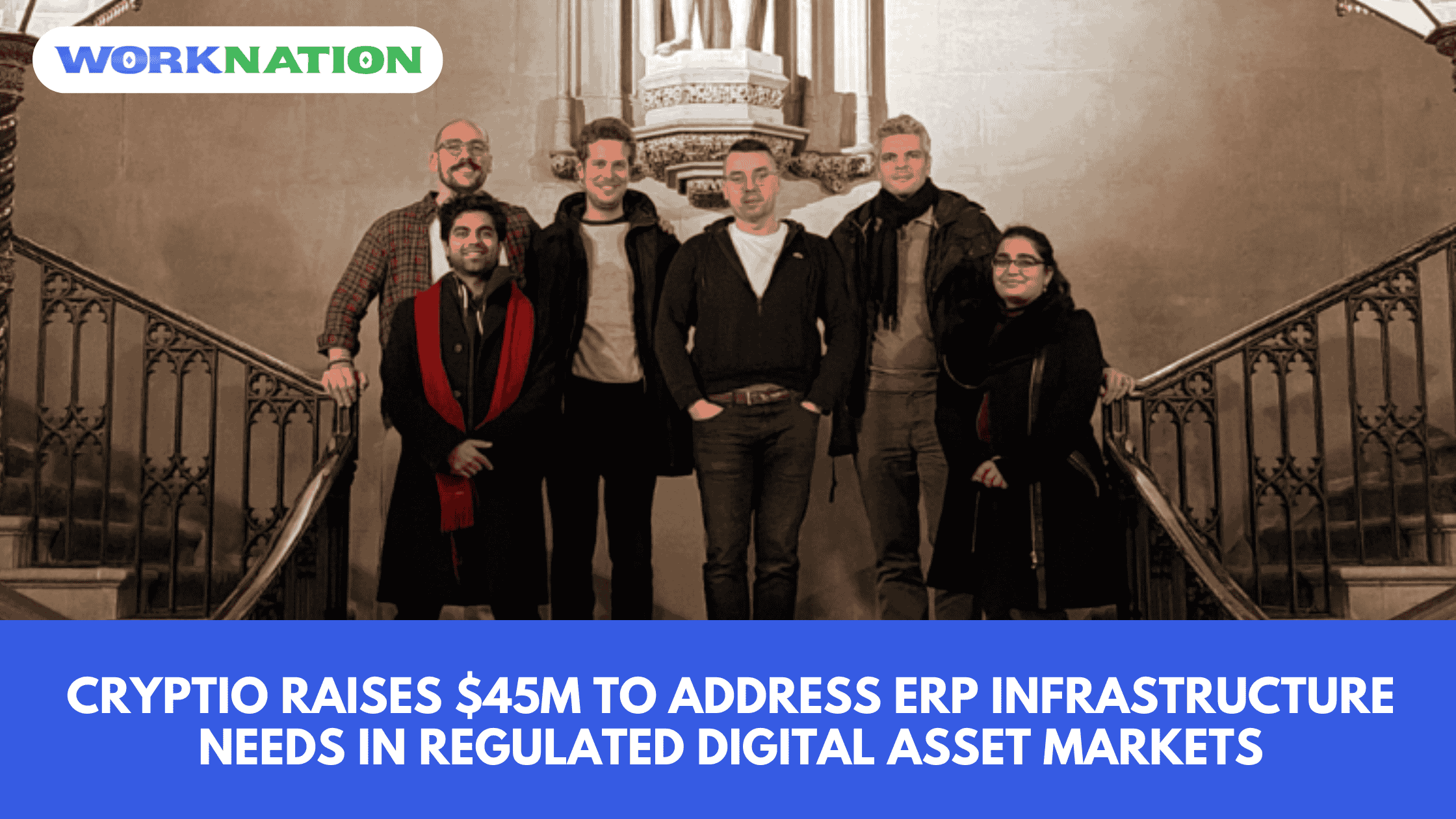 Cryptio Raises $45M to Address ERP Infrastructure Needs in Regulated Digital Asset Markets