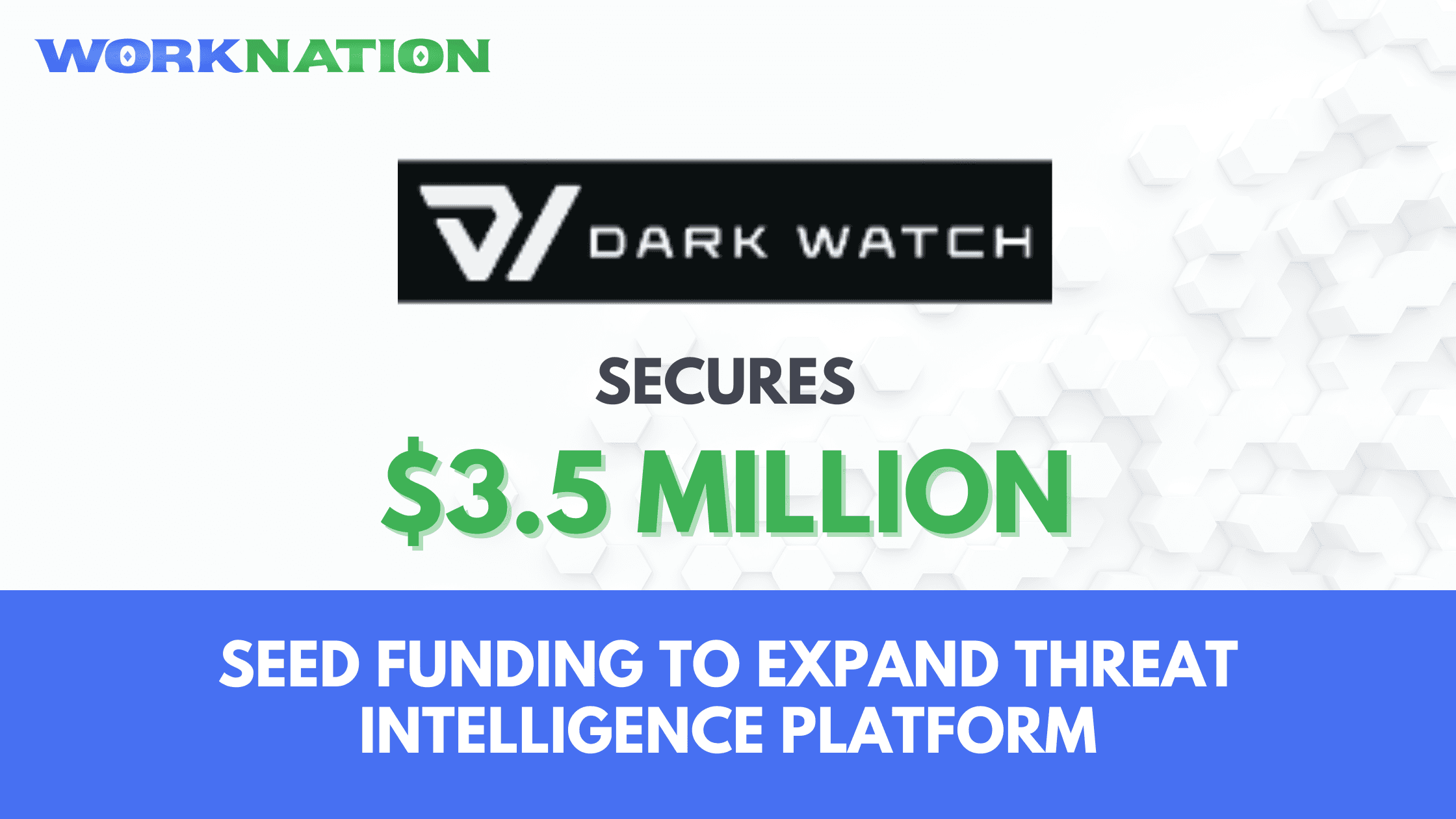Dark Watch Raises $3.5M Seed Funding to Expand Threat Intelligence Platform