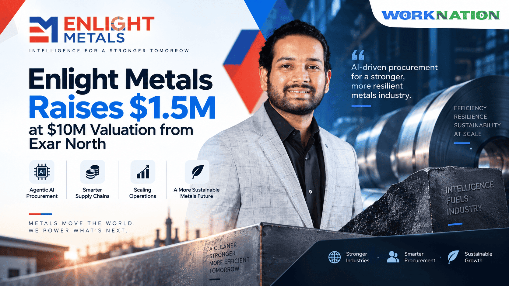 Enlight Metals Raises $1.5M at $10M Valuation from Exar North Group