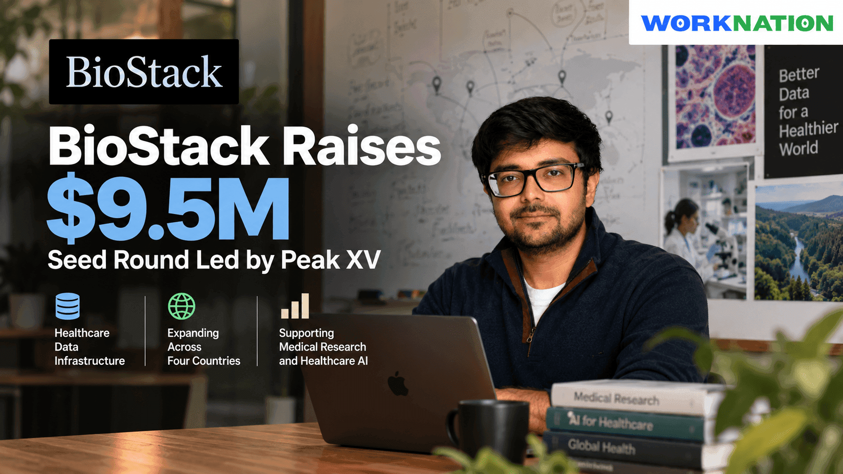 BioStack Raises $9.5M Seed Funding Led by Peak XV to Build Healthcare Data Infrastructure