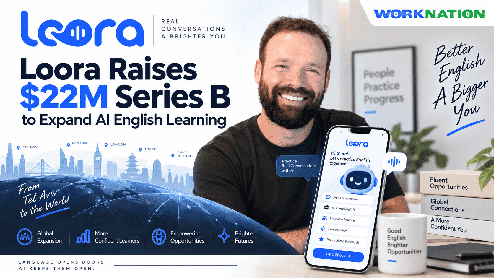 Loora Raises $22M Series B to Expand AI-Powered English Learning