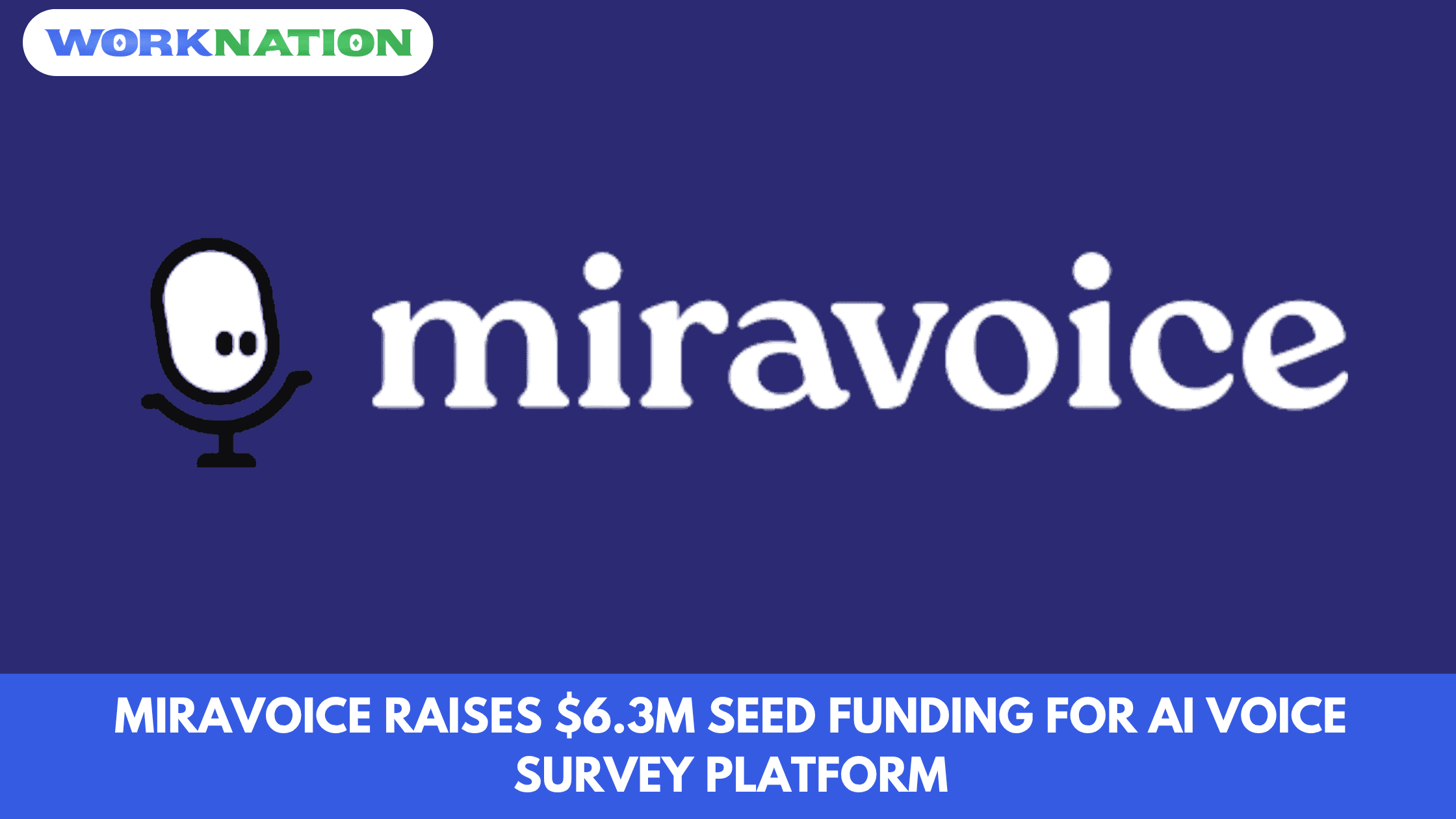 Miravoice Raises $6.3M Seed Funding for AI Voice Survey Platform