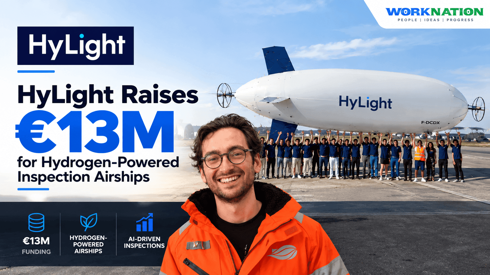 HyLight Raises €13M to Replace Inspection Helicopters With Hydrogen Airships