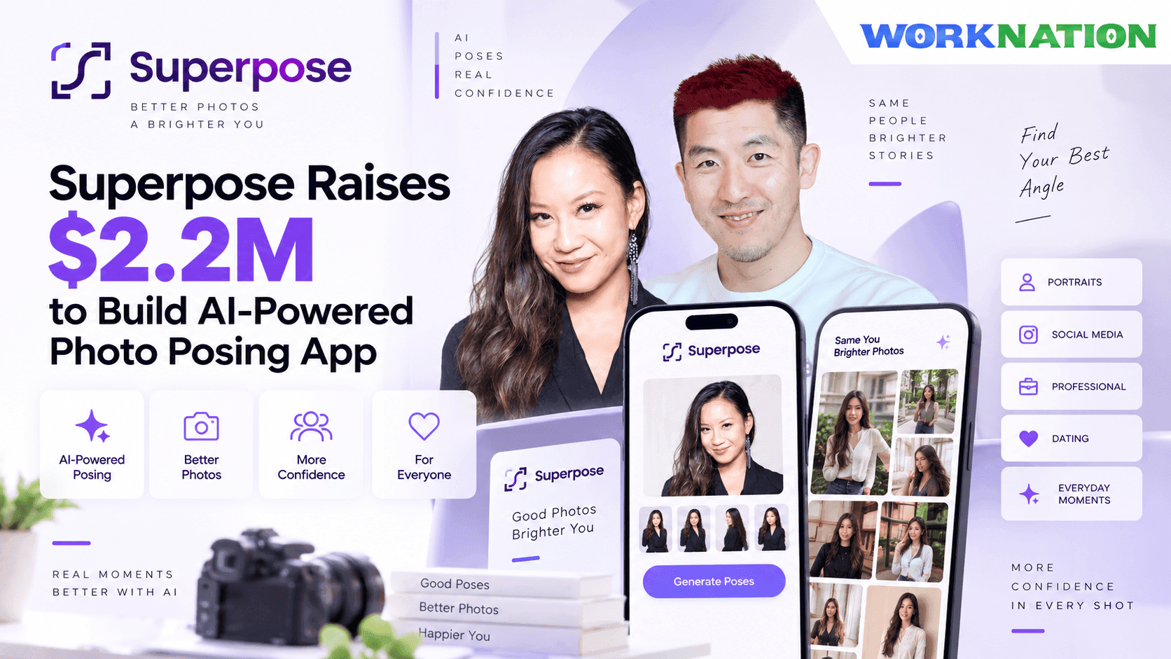 Former TikTok Employees Raise $2.2M to Build AI-Powered Photo Posing App Superpose