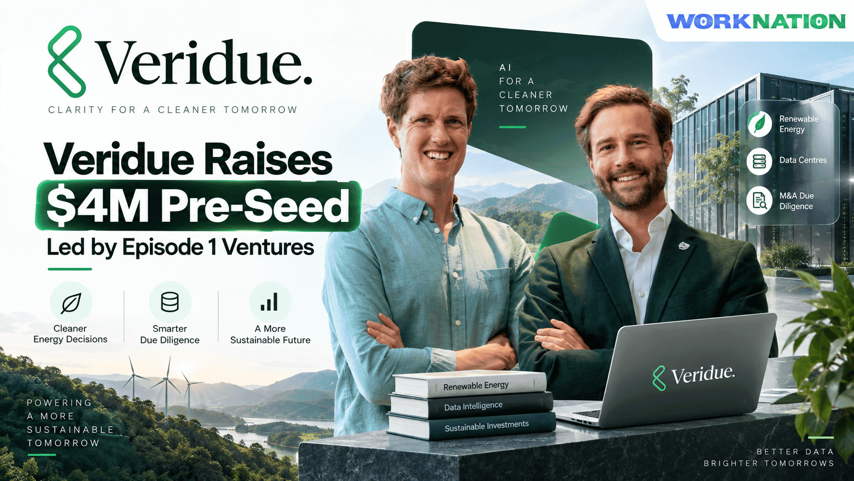 Veridue Raises $4M Pre-Seed Led by Episode 1 Ventures to Accelerate Energy M&A Due Diligence