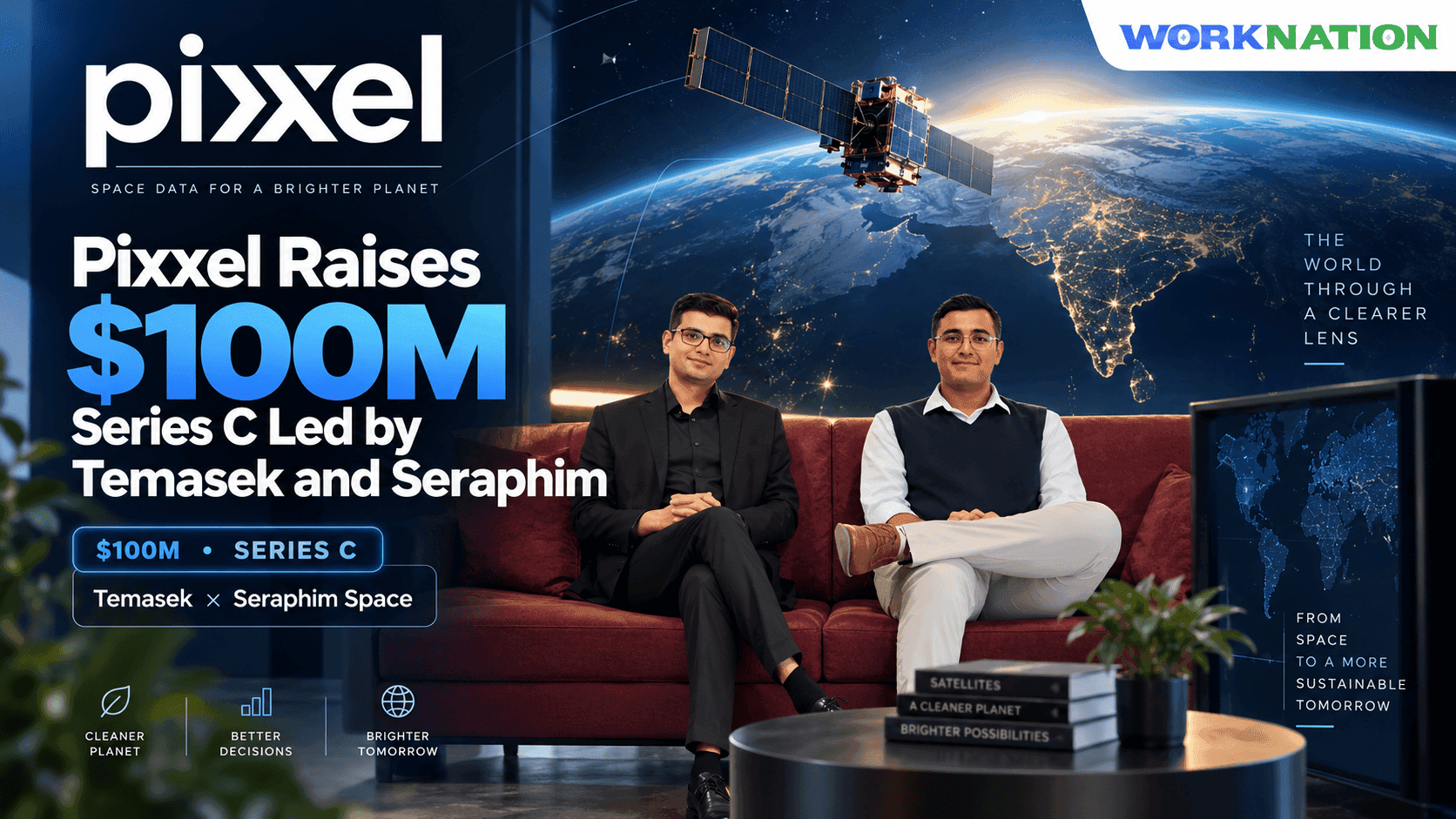 Pixxel Raises $100M Series C Led by Temasek and Seraphim to Scale Earth Intelligence