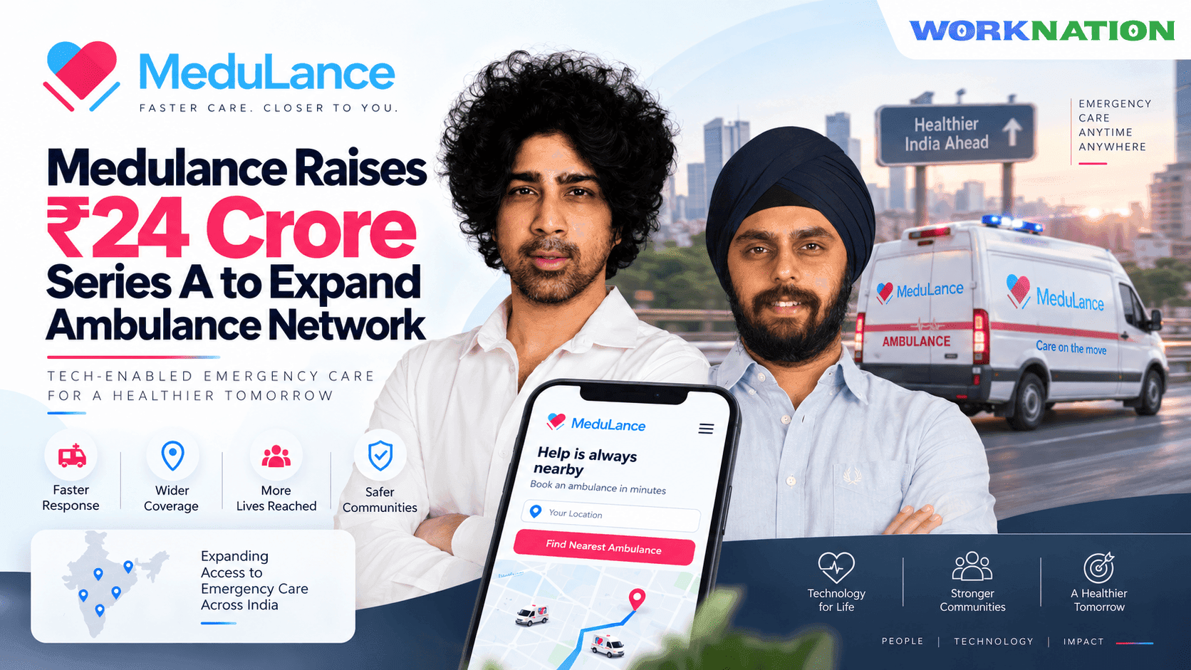 Medulance Raises ₹24 Crore Series A to Expand Emergency Ambulance Network Across India