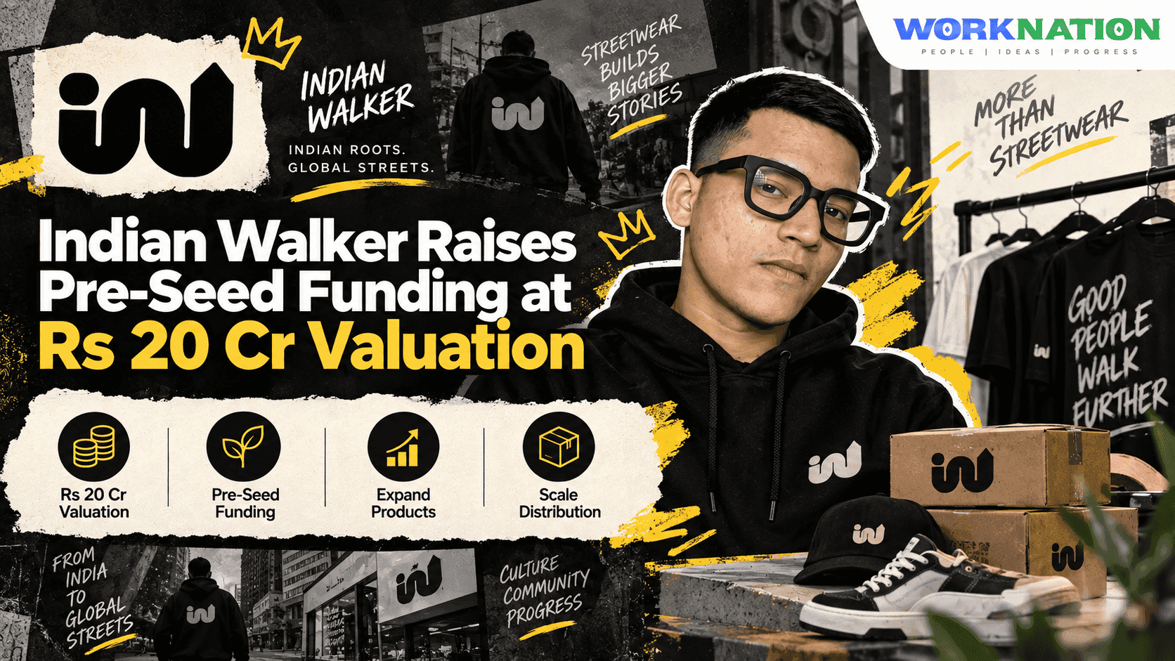 D2C Streetwear Brand Indian Walker Raises Pre-Seed Round at Rs 20 Cr Valuation