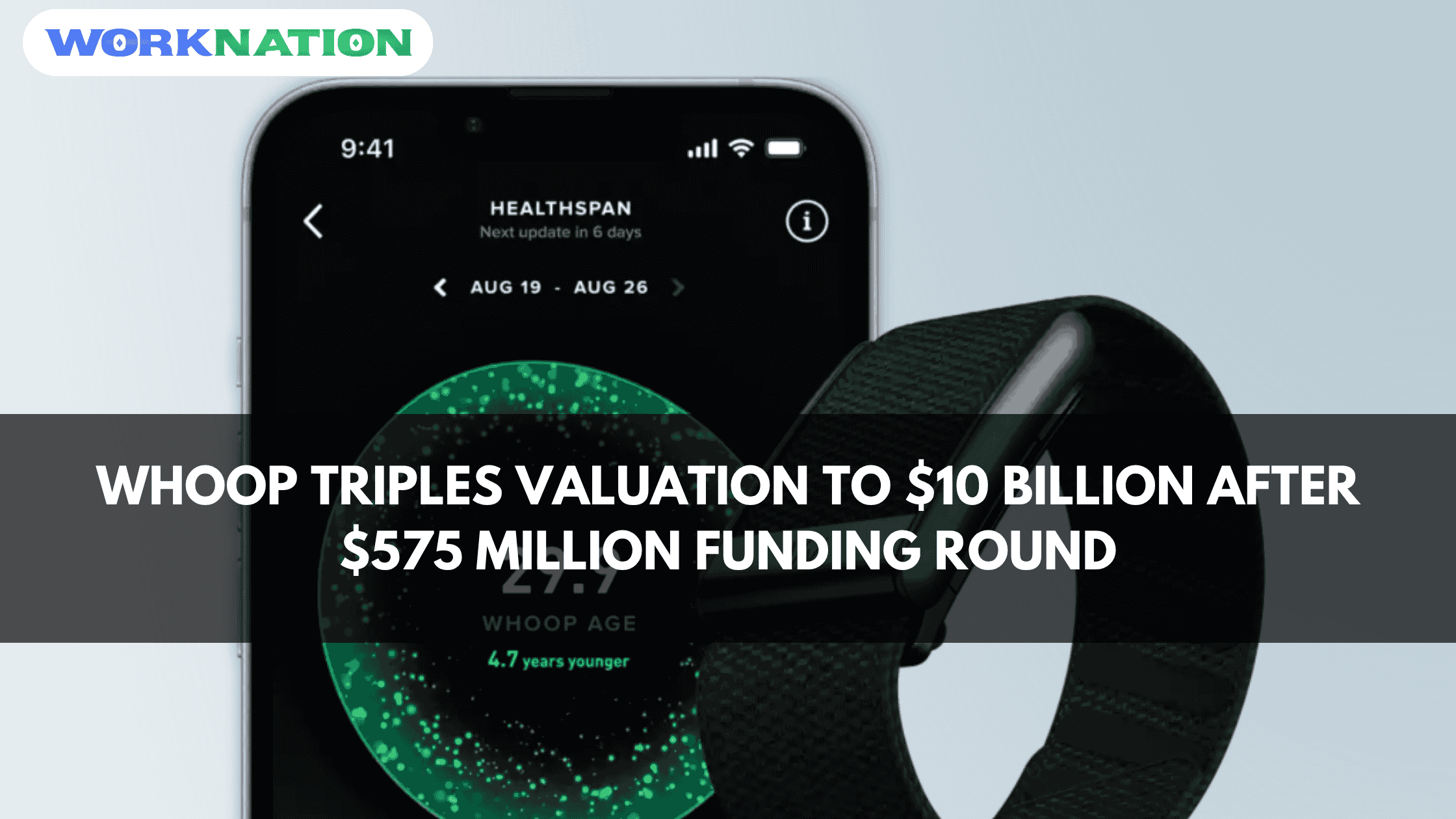 Whoop triples valuation to $10 billion after $575 million funding round