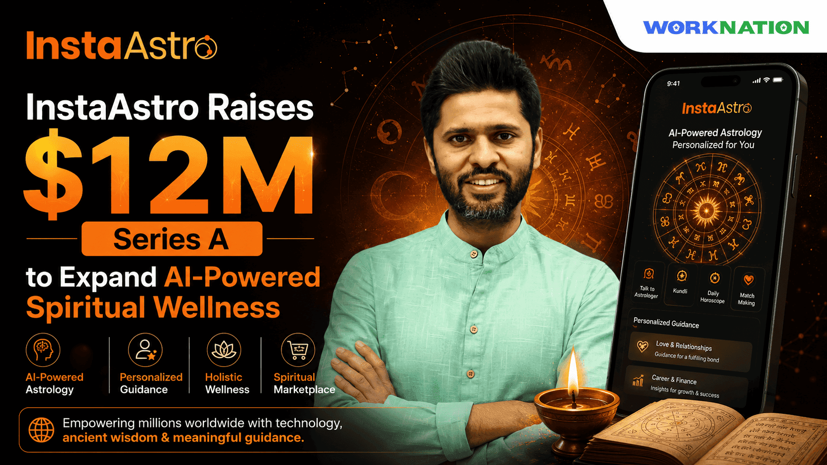 InstaAstro Raises $12M in Series A Funding
