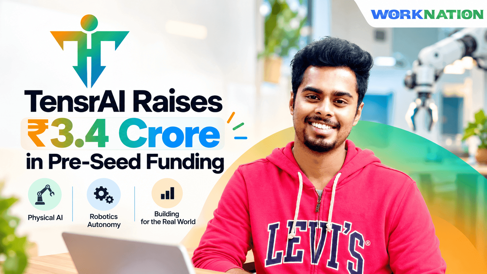 TensrAI Raises ₹3.4 Crore to Bring Physical AI to Industrial Machines