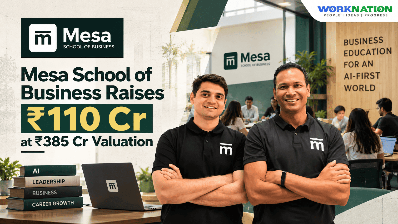 Mesa School of Business Raises ₹110 Cr in Equity and Debt Funding