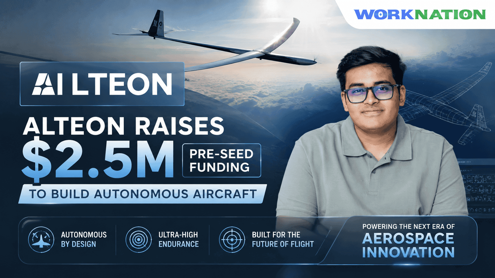 Alteon Raises $2.5M to Develop Ultra-Long-Endurance Autonomous Aircraft
