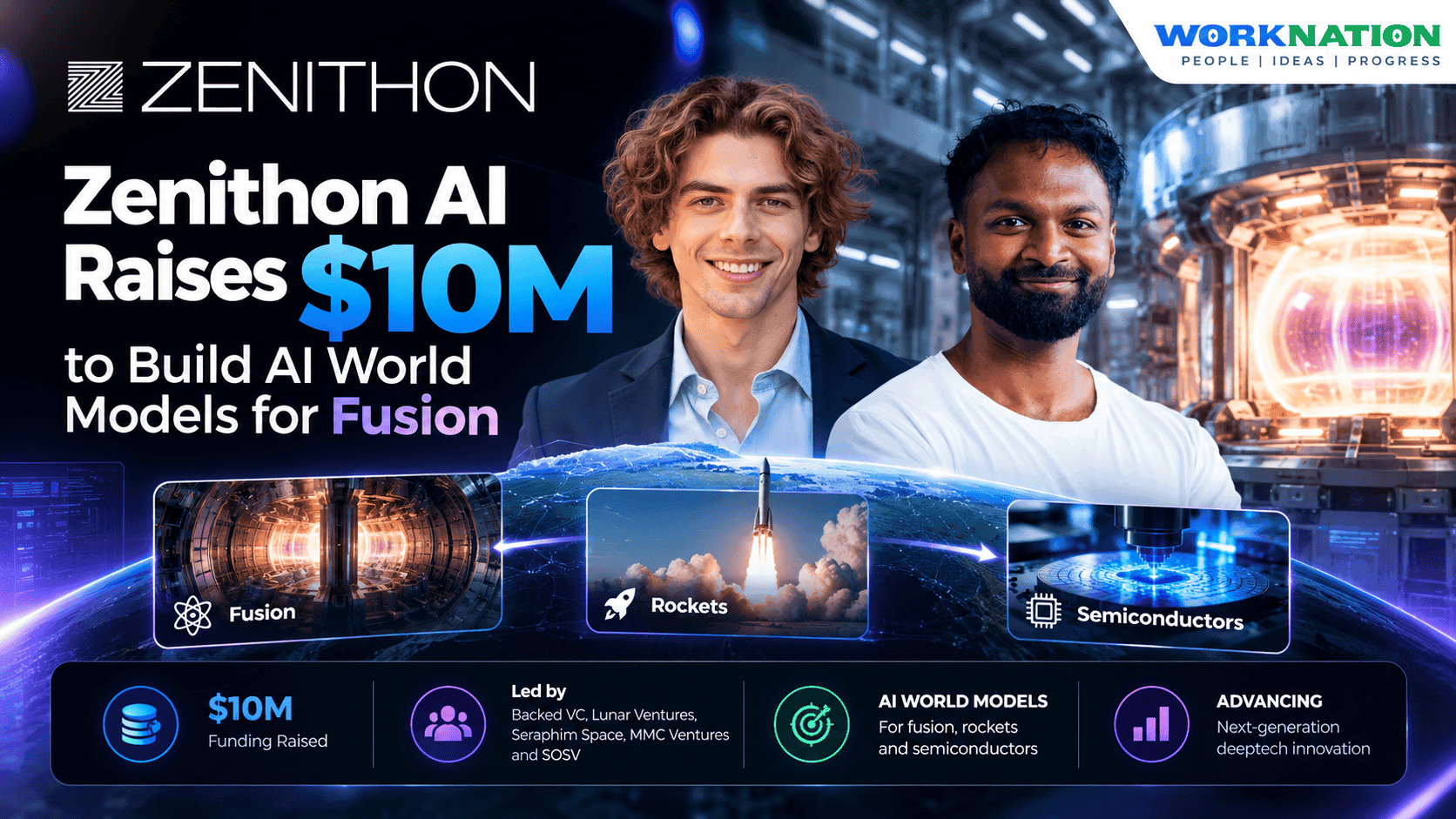 Zenithon AI Raises $10M to Build World Models for Extreme Physics