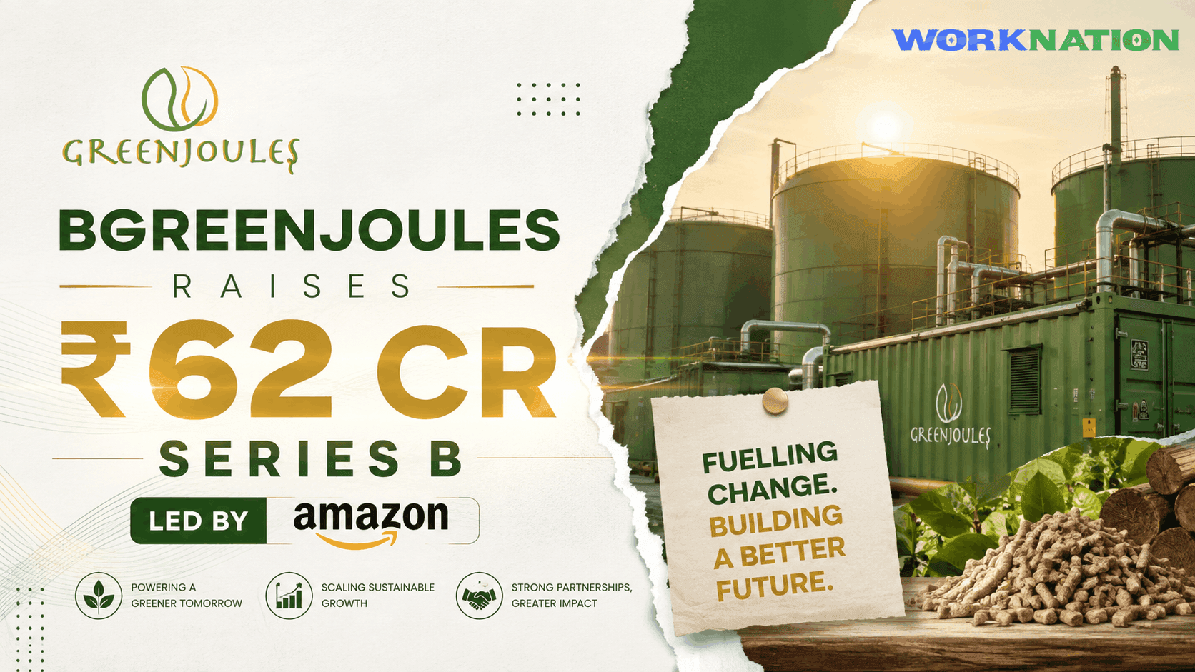 Greenjoules Raises ₹62 Cr Series B Led by Amazon Investment Arm