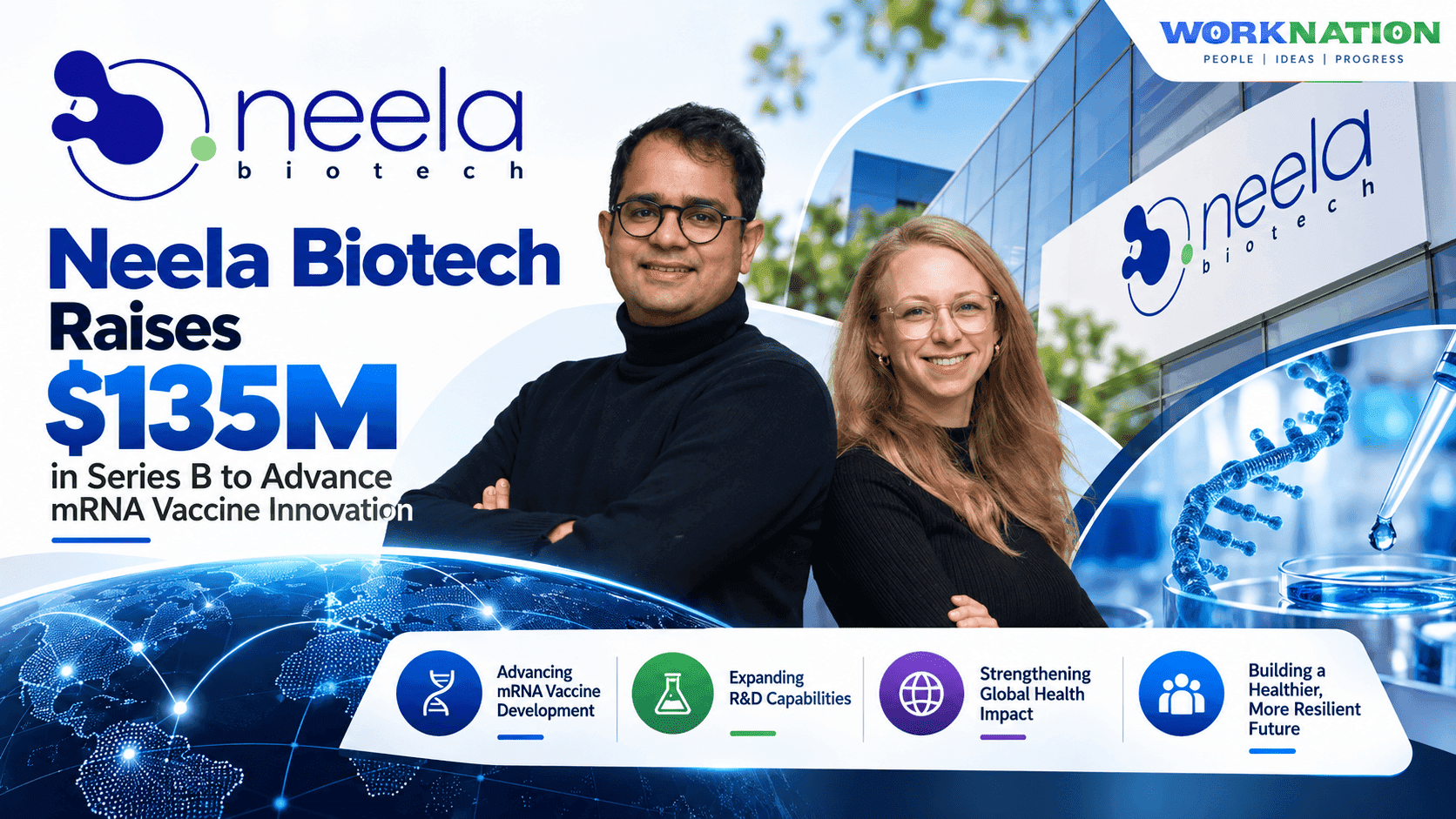 Neela Biotech Raises £2.1M to Turn Organic Waste into Sustainable Aviation Fuel
