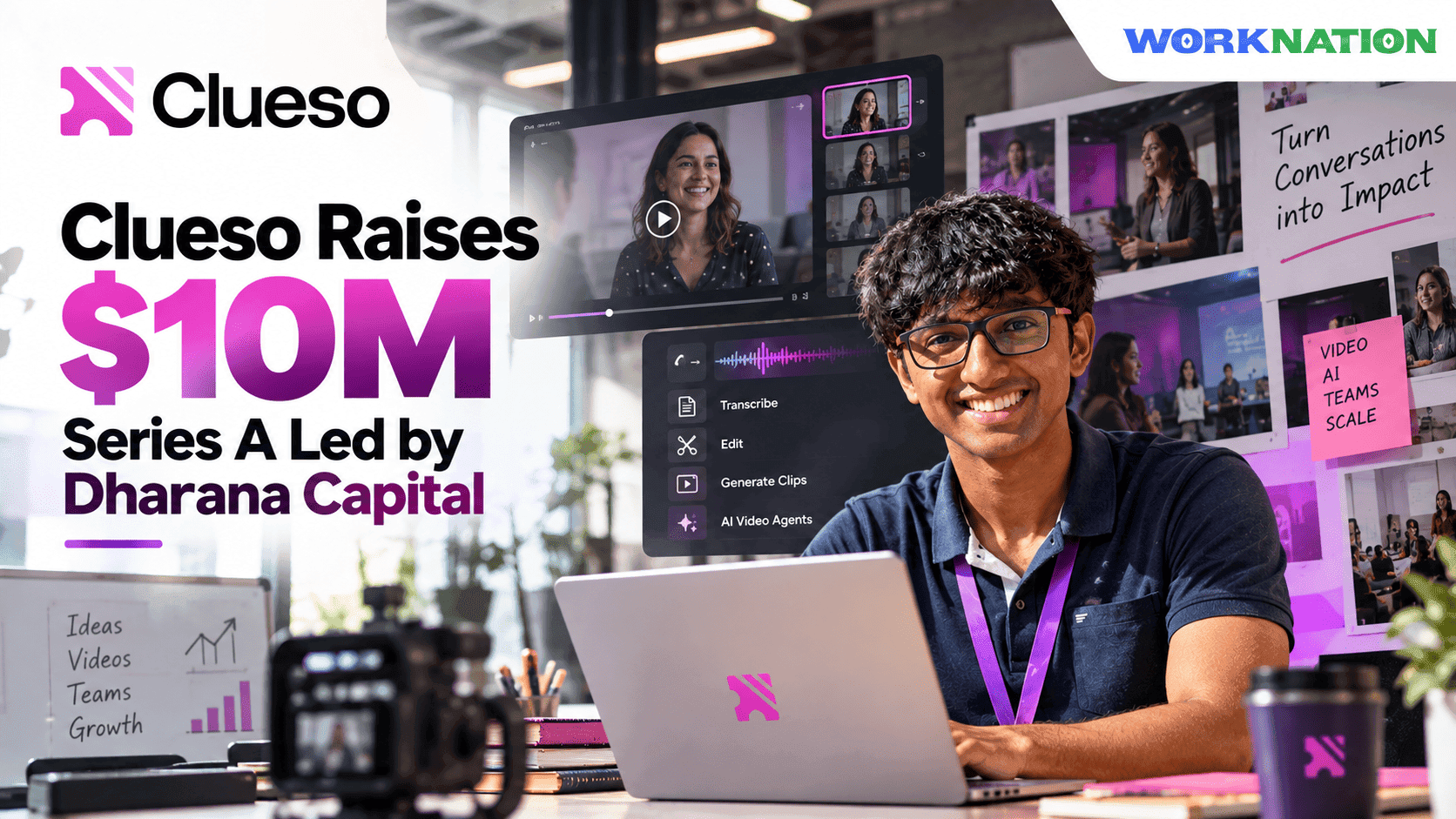 Clueso Raises $10M Series A to Scale AI Video Production for Businesses