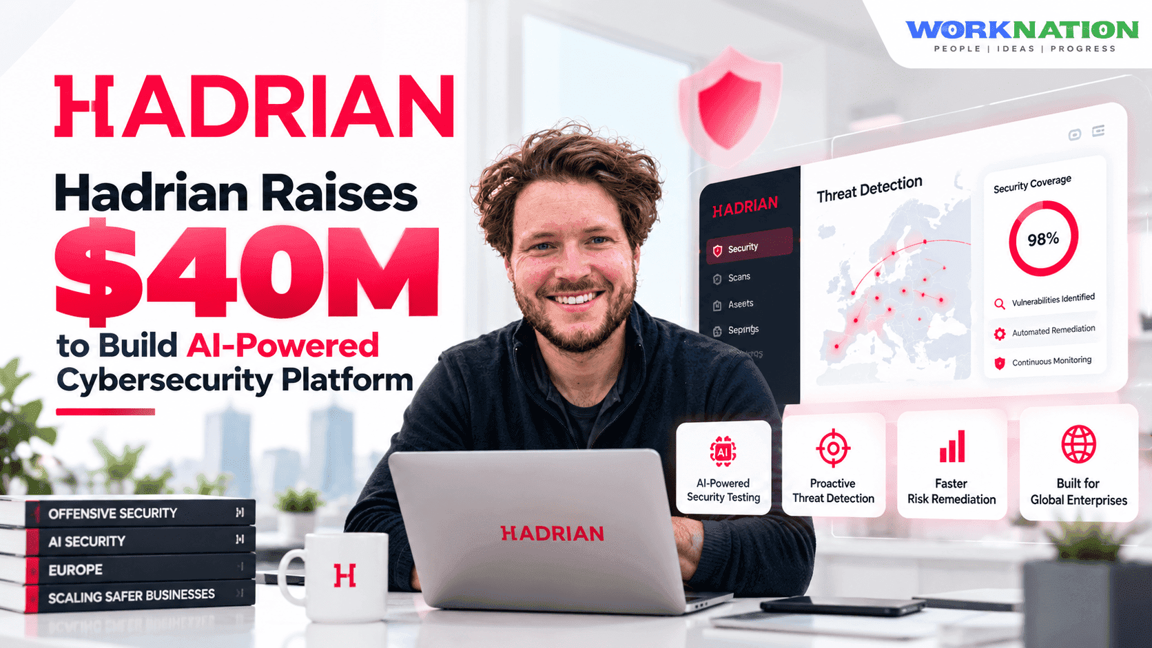 Hadrian Raises $40M to Build an AI Hacker Watched by Another AI