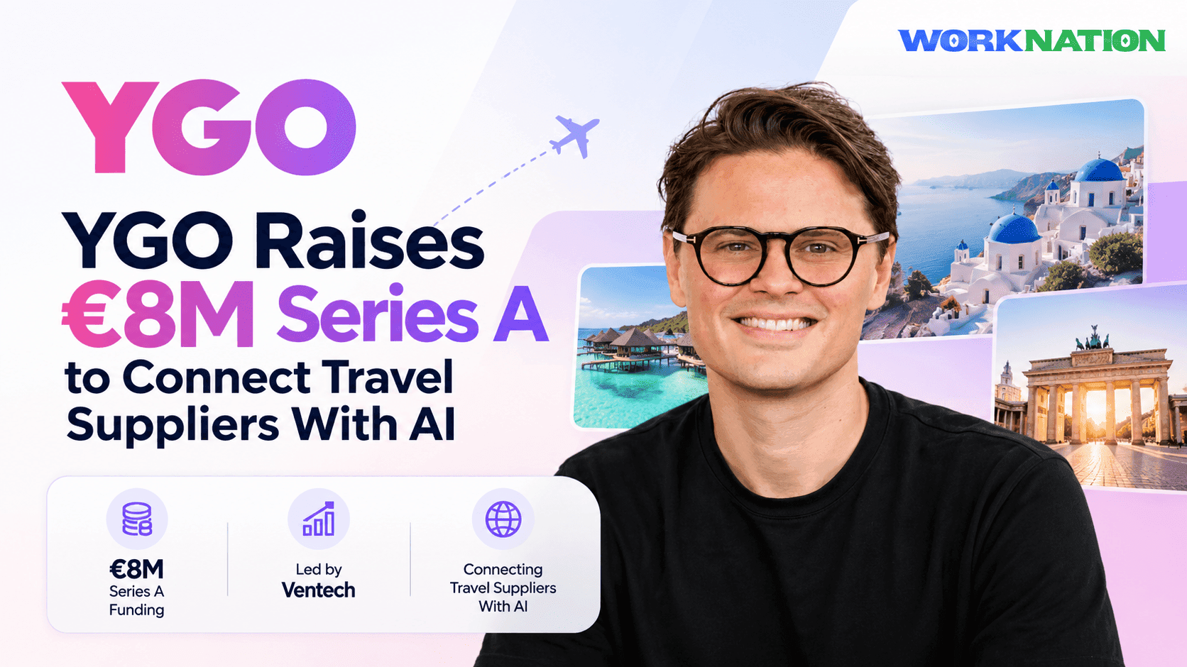 YGO Raises €8M Series A Led by Ventech to Connect Travel Suppliers With AI Agents
