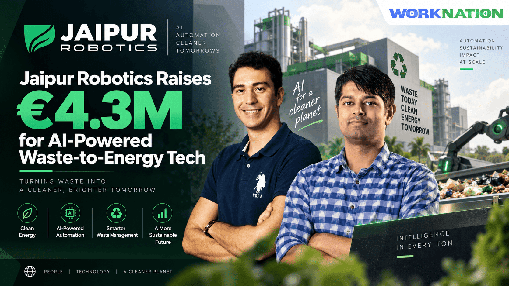 Jaipur Robotics Raises €4.3M to Scale AI-Powered Waste-to-Energy Operations