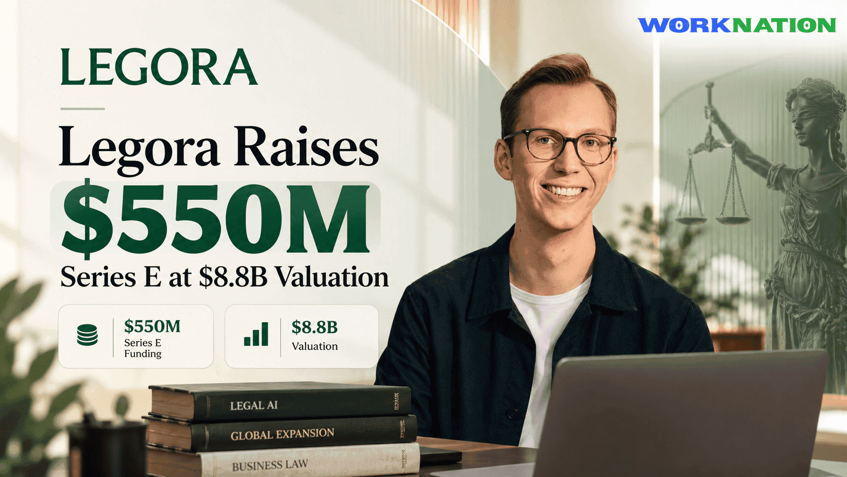 Legora Raises $550 Million Series E at $8.8 Billion Valuation as Legal AI Competition Intensifies