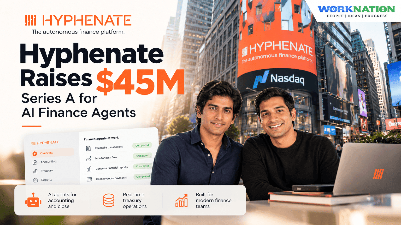Hyphenate Raises $45 Million Series A to Automate Finance with AI Agents