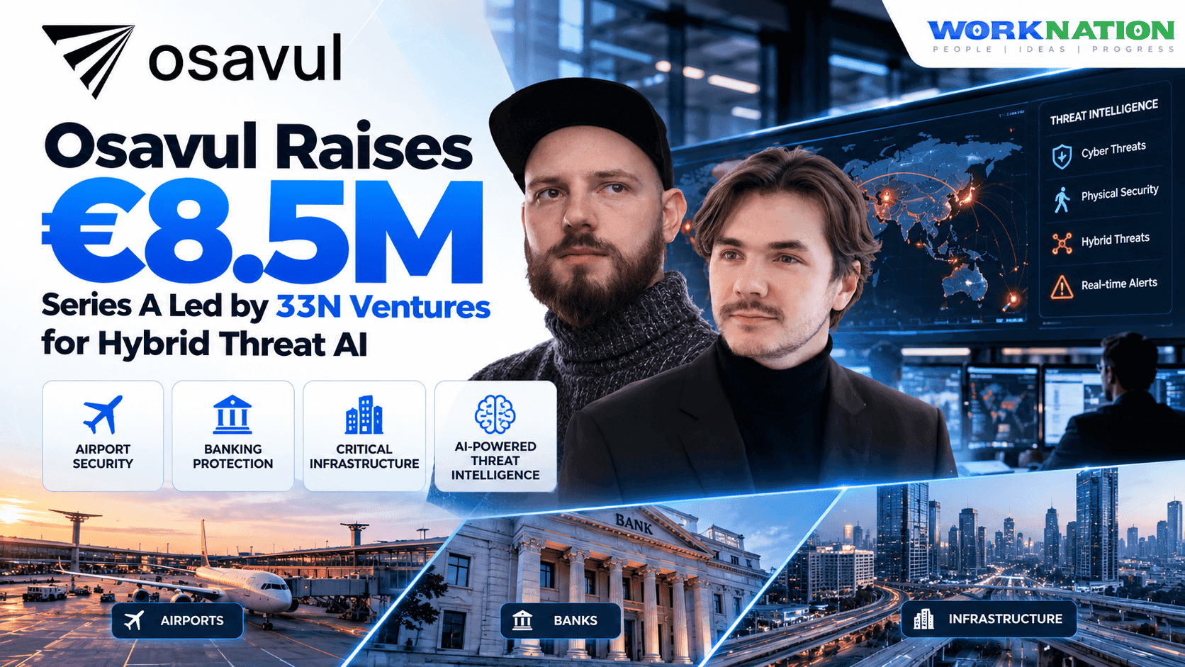 Osavul Raises €8.5M Series A to Expand Hybrid Threat AI Beyond Governments