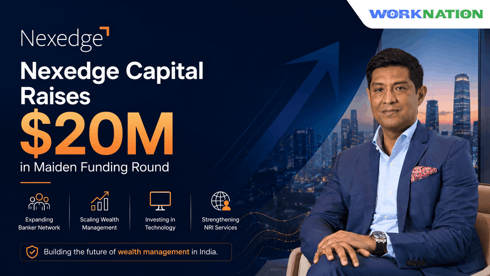 Nexedge Capital Raises $20M in Maiden Funding Round