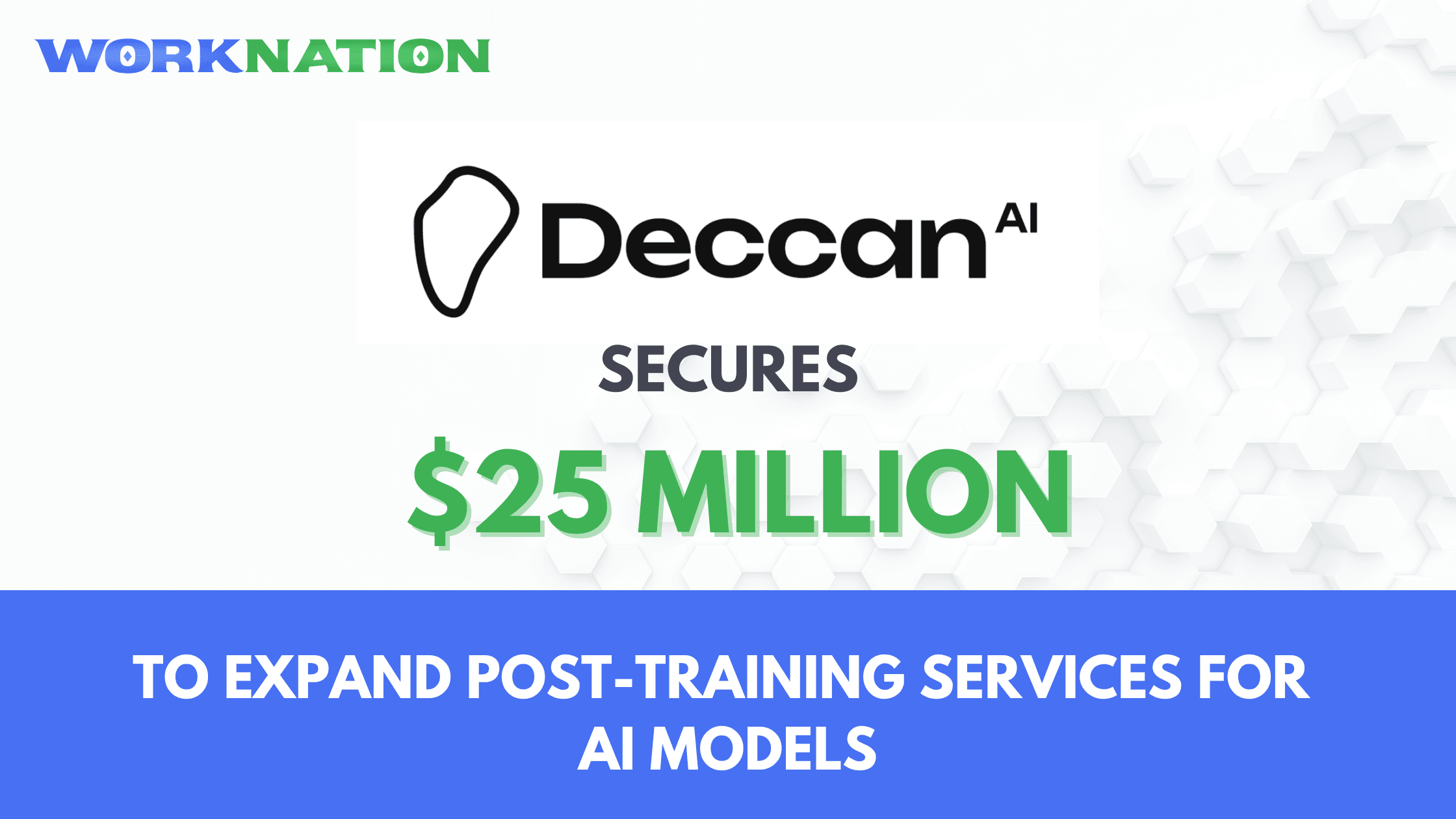 Deccan AI Raises $25 Million to Expand Post-Training Services for AI Models