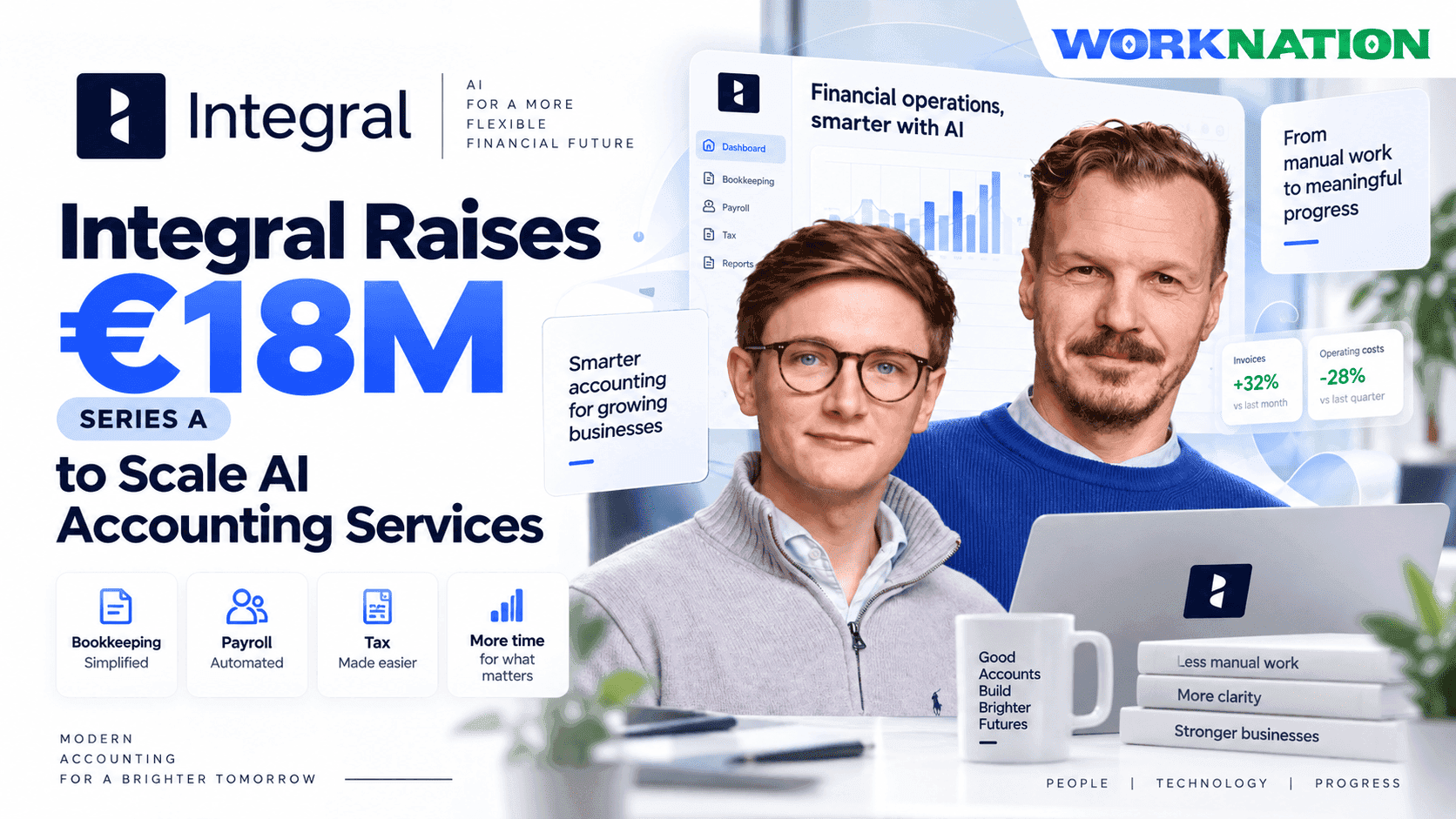 Integral Raises €18M Series A to Build an AI-Powered Accounting Firm