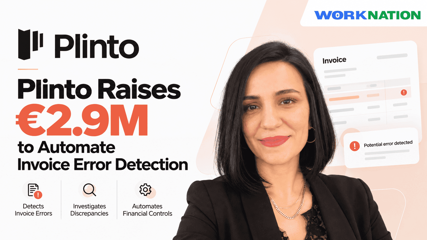 Plinto Raises €2.9M Pre-Seed to Build AI Agents That Catch Invoice Errors
