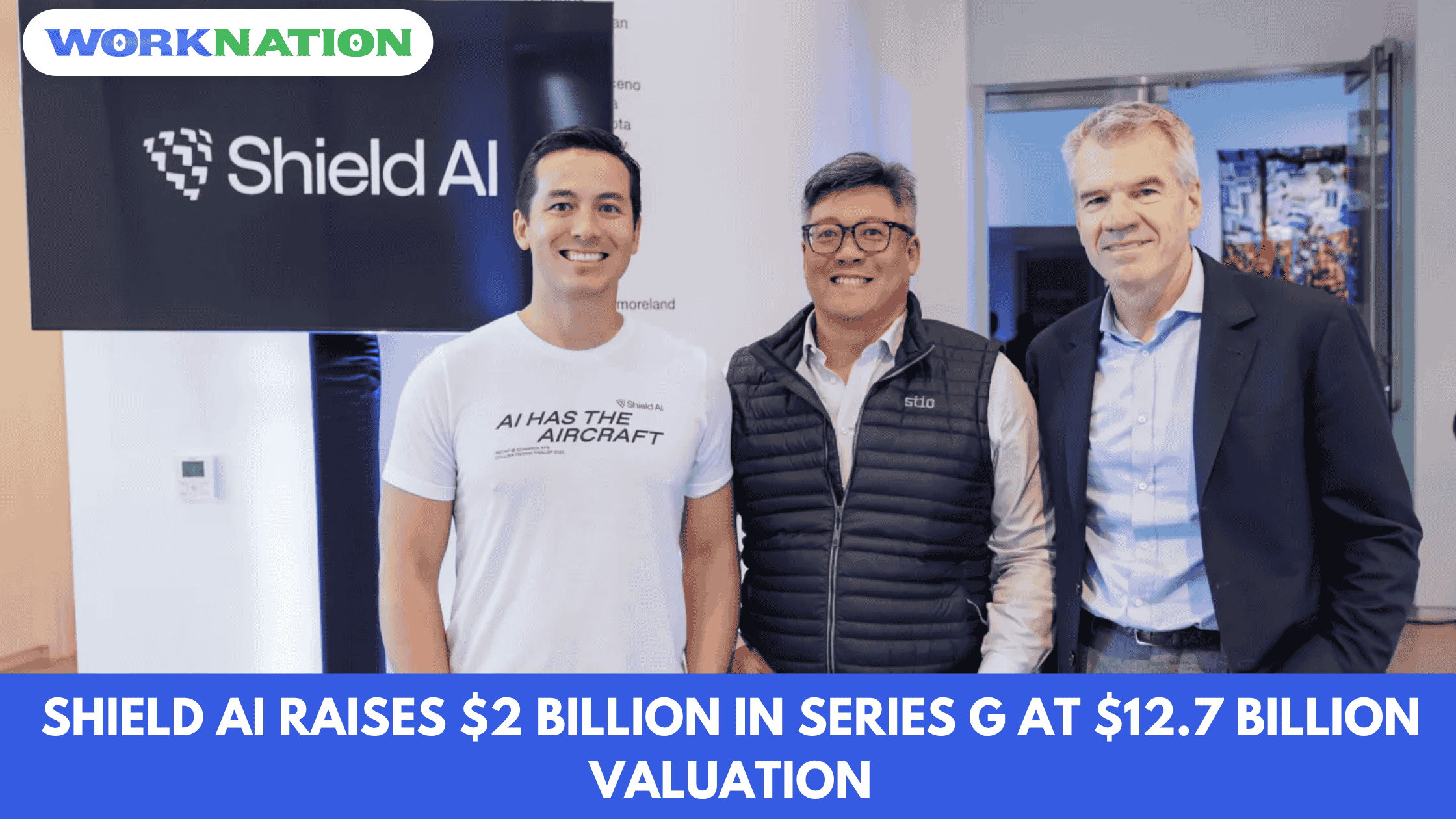 Shield AI Raises $2 Billion in Series G at $12.7 Billion Valuation