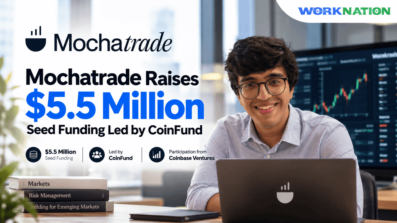 Mochatrade Raises $5.5 Million Seed Round Led by CoinFund