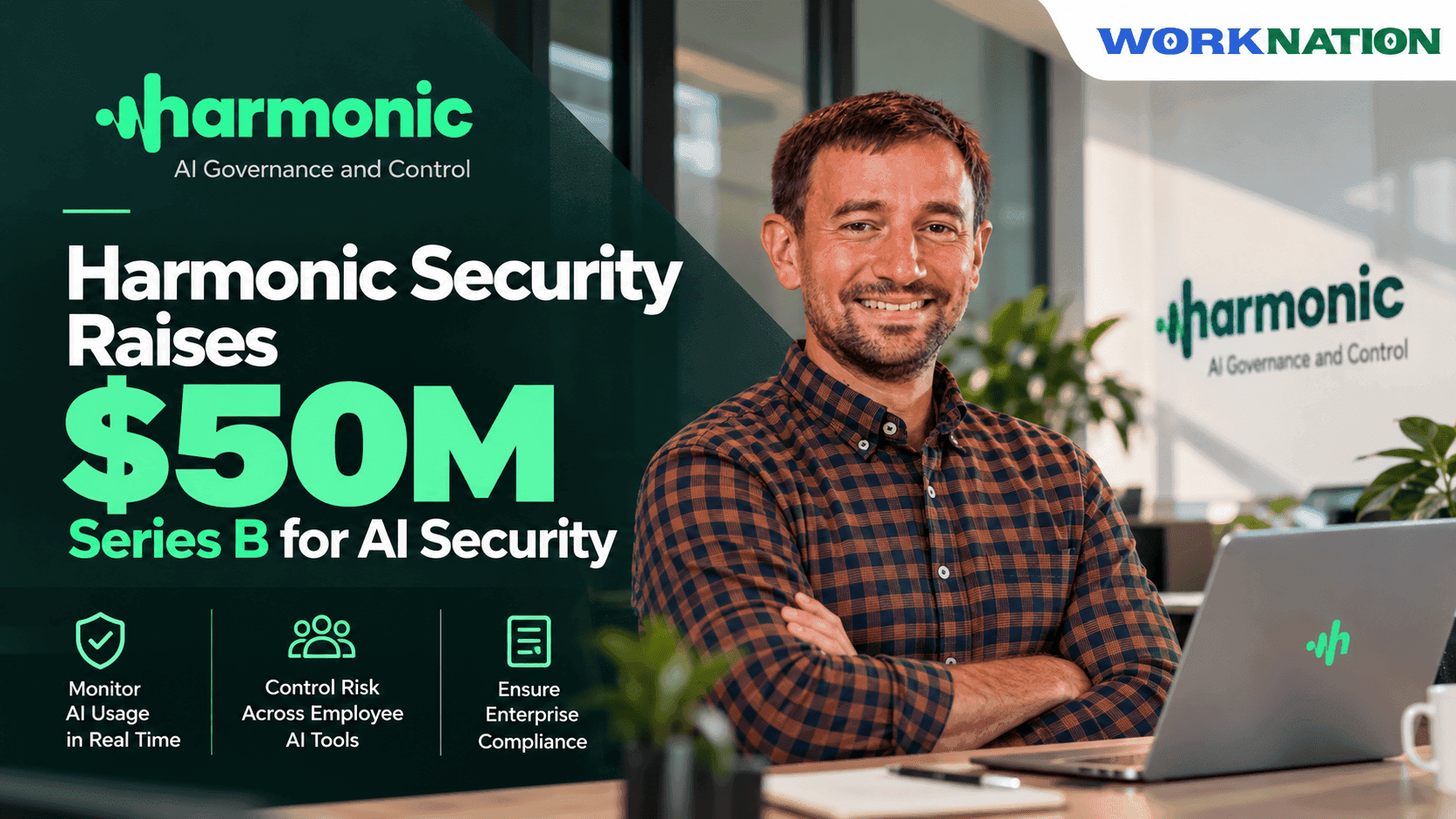 Harmonic Security Raises $50M Series B to Secure Enterprise AI Use