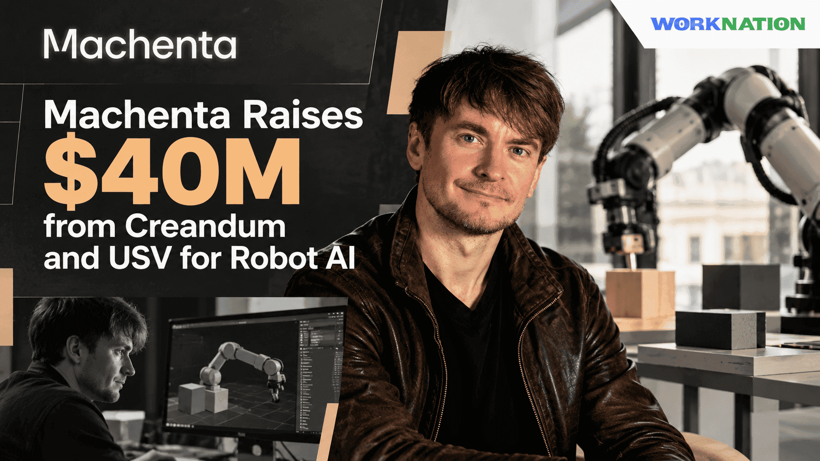 Machenta Raises $40 Million Seed Round to Train Robots in Simulation