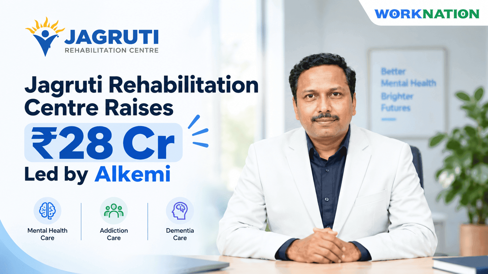 Jagruti Rehabilitation Centre Raises ₹28 Crore to Expand Mental Healthcare Network